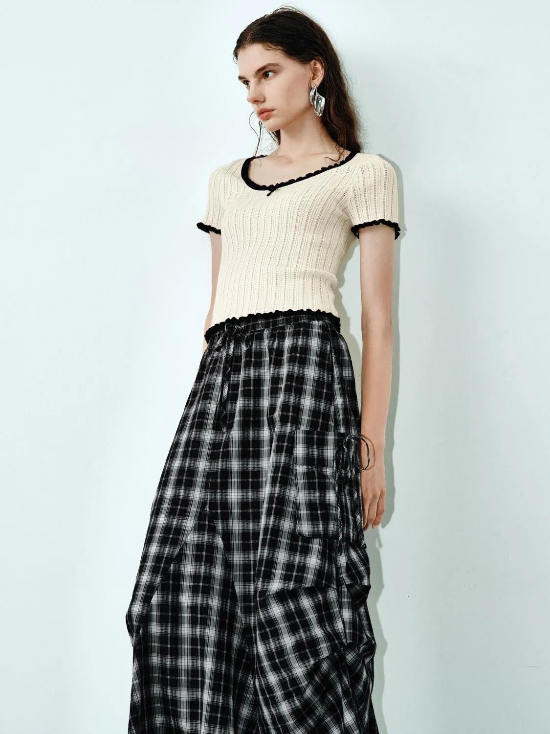 Knitted T-Shirts sold by Urban Revivo product image thumbnail 2