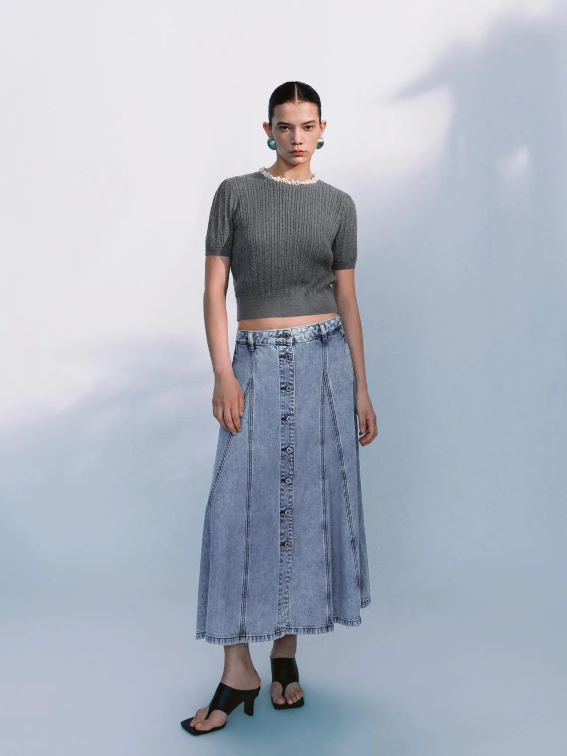 Knitted T-Shirts sold by Urban Revivo product image thumbnail 4