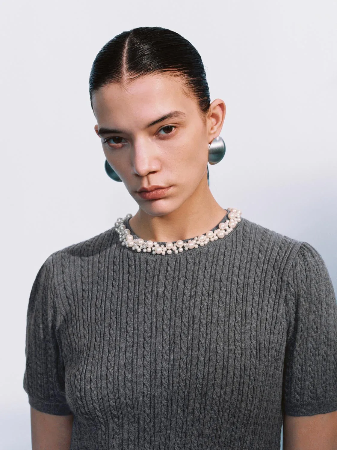 Knitted T-Shirts sold by Urban Revivo product image thumbnail 3