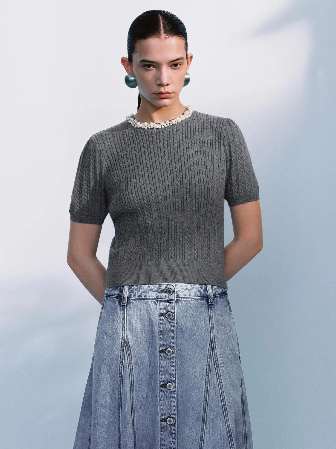 Knitted T-Shirts sold by Urban Revivo