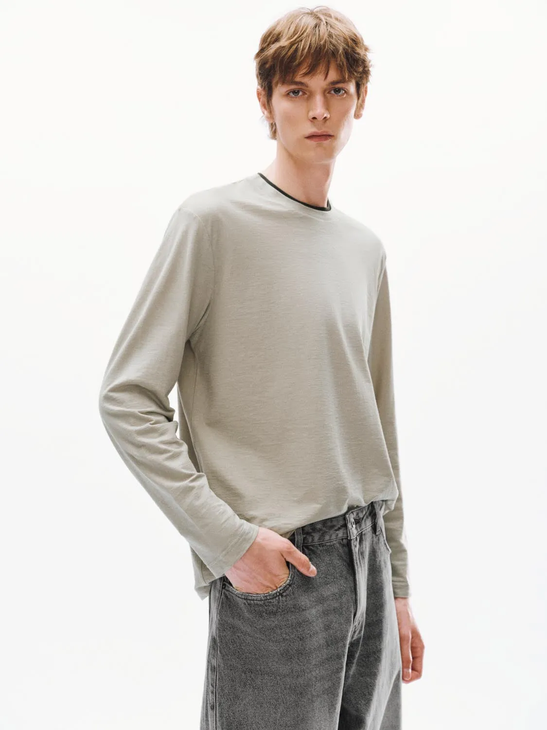 Long Sleeve T-Shirts sold by Urban Revivo product image thumbnail 2