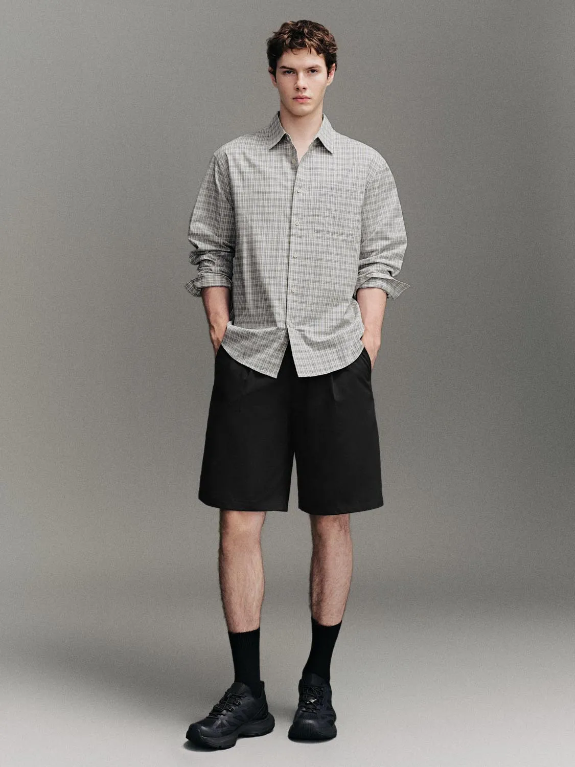 Plaid Long Sleeve Shirts sold by Urban Revivo product image thumbnail 4