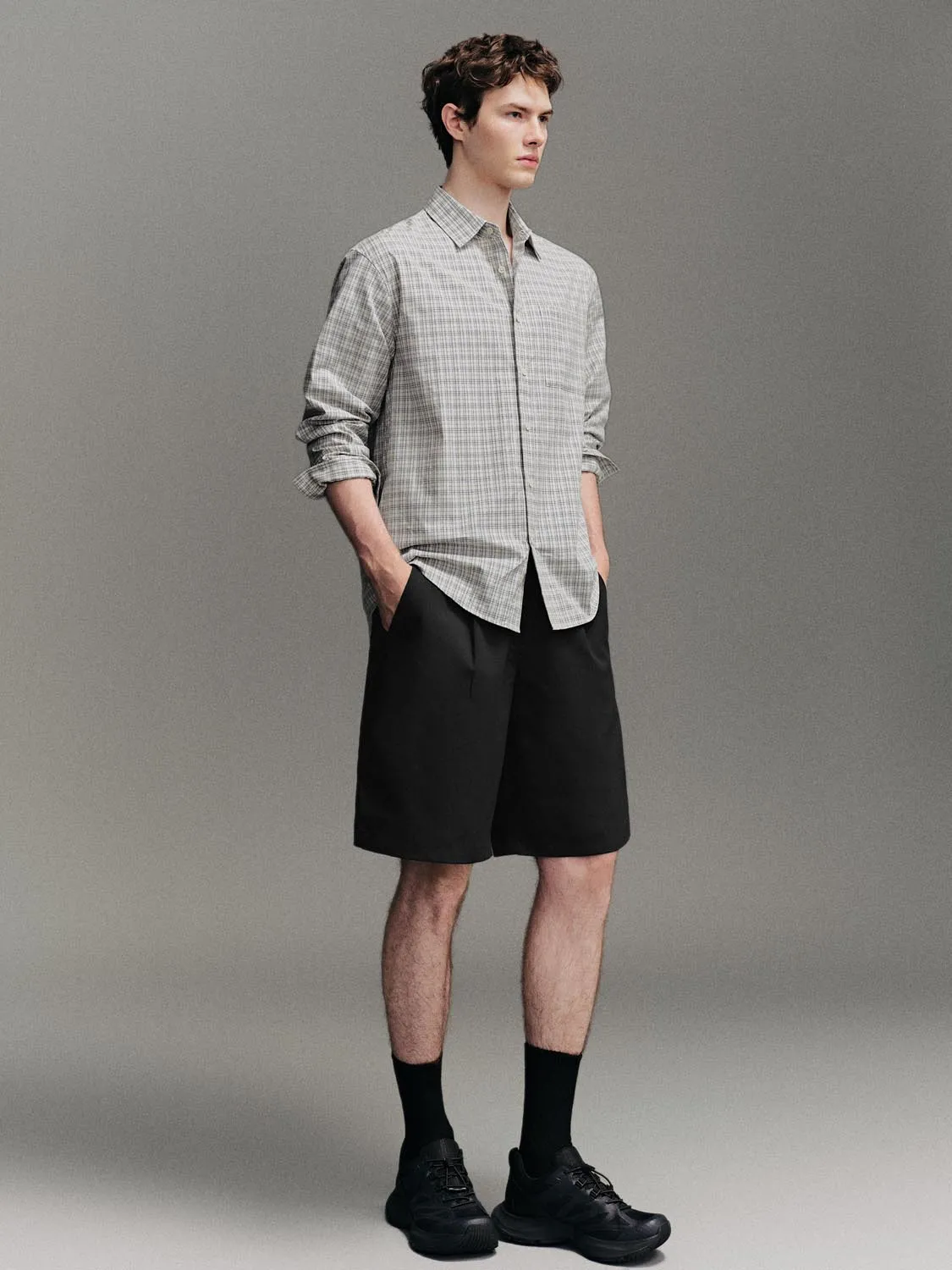 Plaid Long Sleeve Shirts sold by Urban Revivo product image thumbnail 5