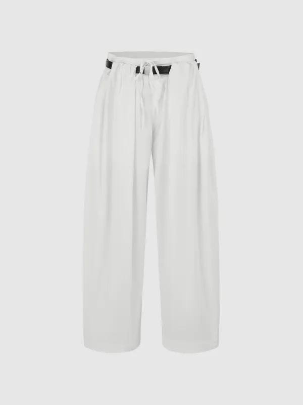 Belted Wide Leg Pants sold by Urban Revivo