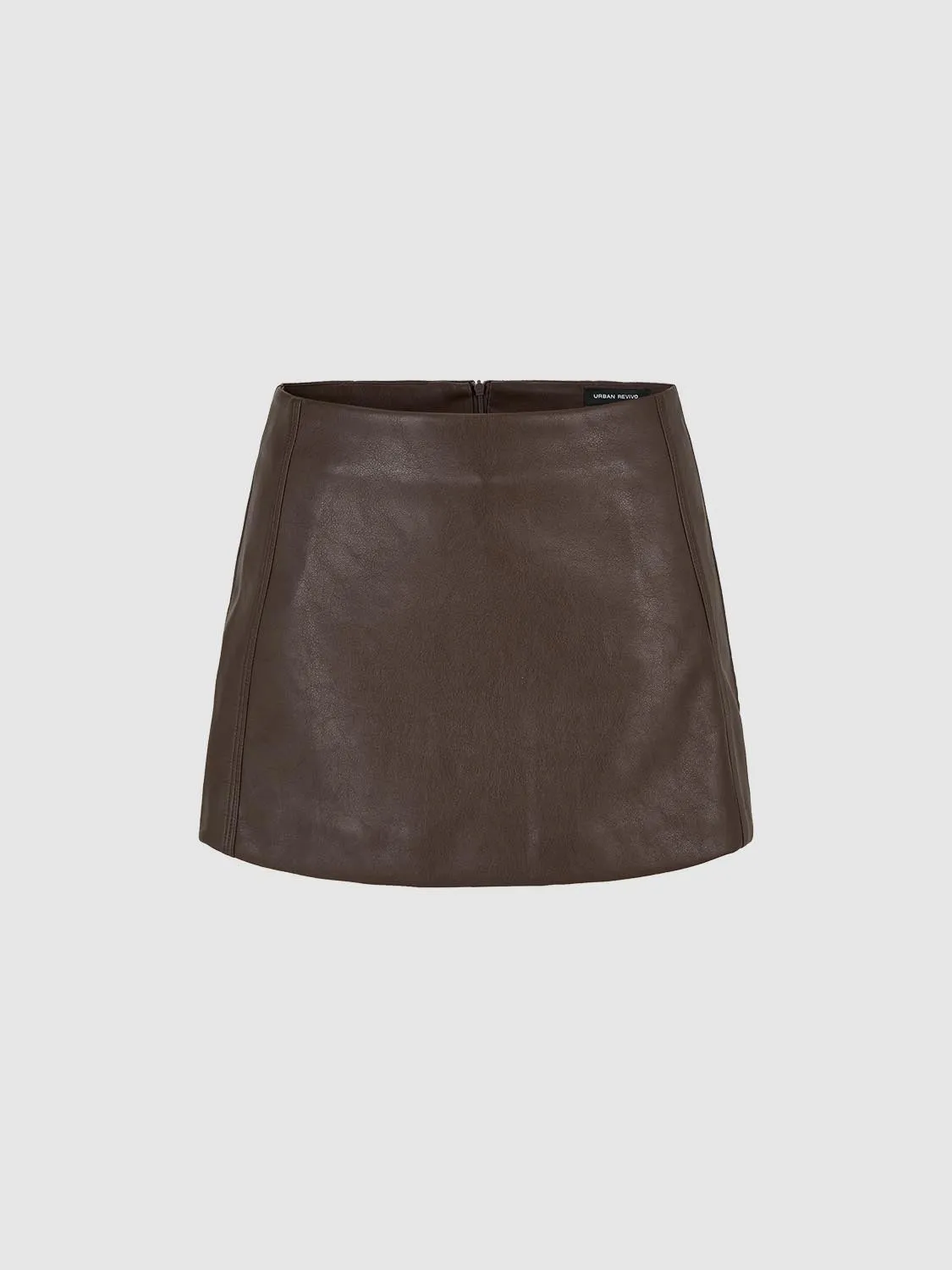 Vegan Leather Straight Mini Skirts sold by Urban Revivo product image thumbnail 4