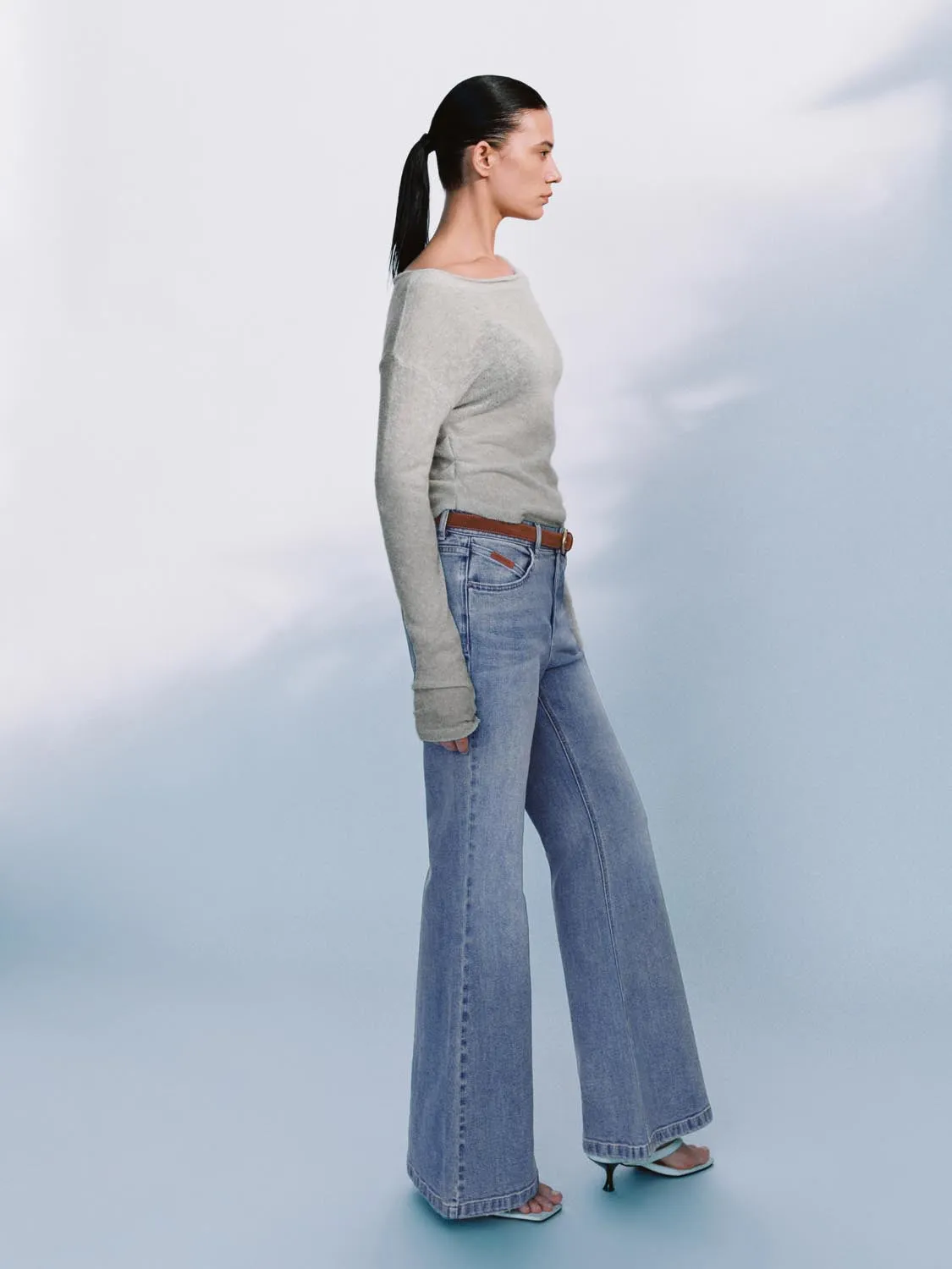 Knitted Long Sleeve T-Shirts sold by Urban Revivo product image thumbnail 4