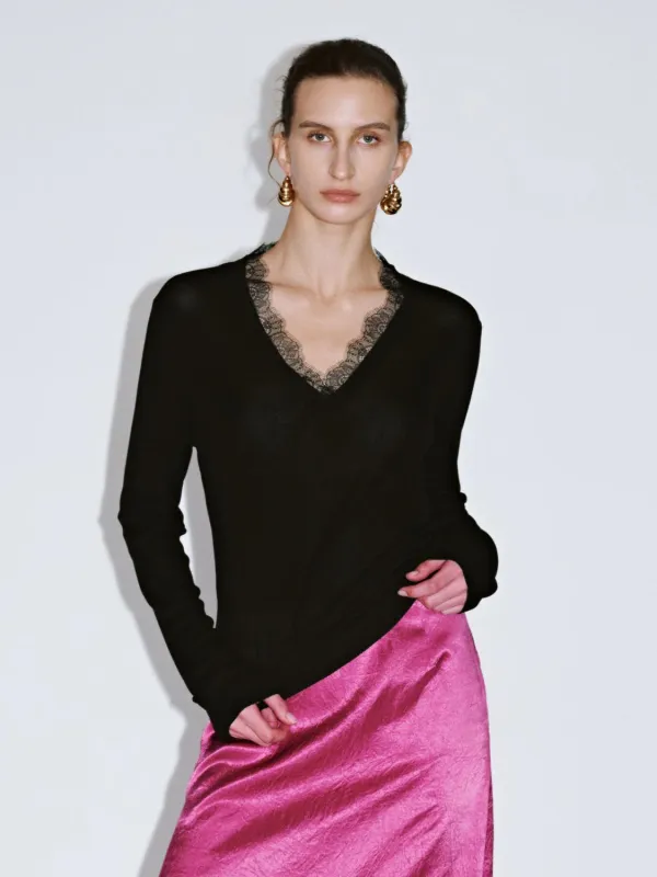 Knitted Long Sleeve T-Shirts sold by Urban Revivo