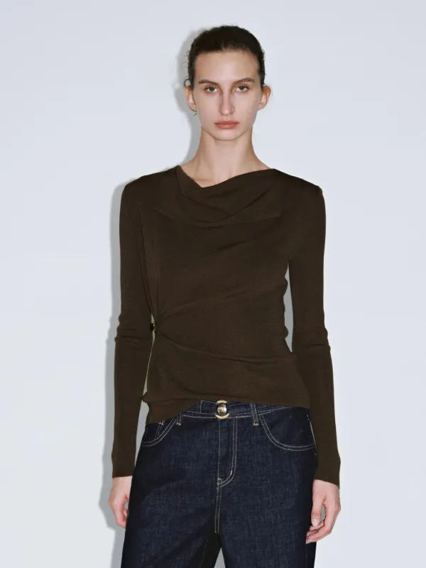 Knitted Long Sleeve T-Shirts sold by Urban Revivo