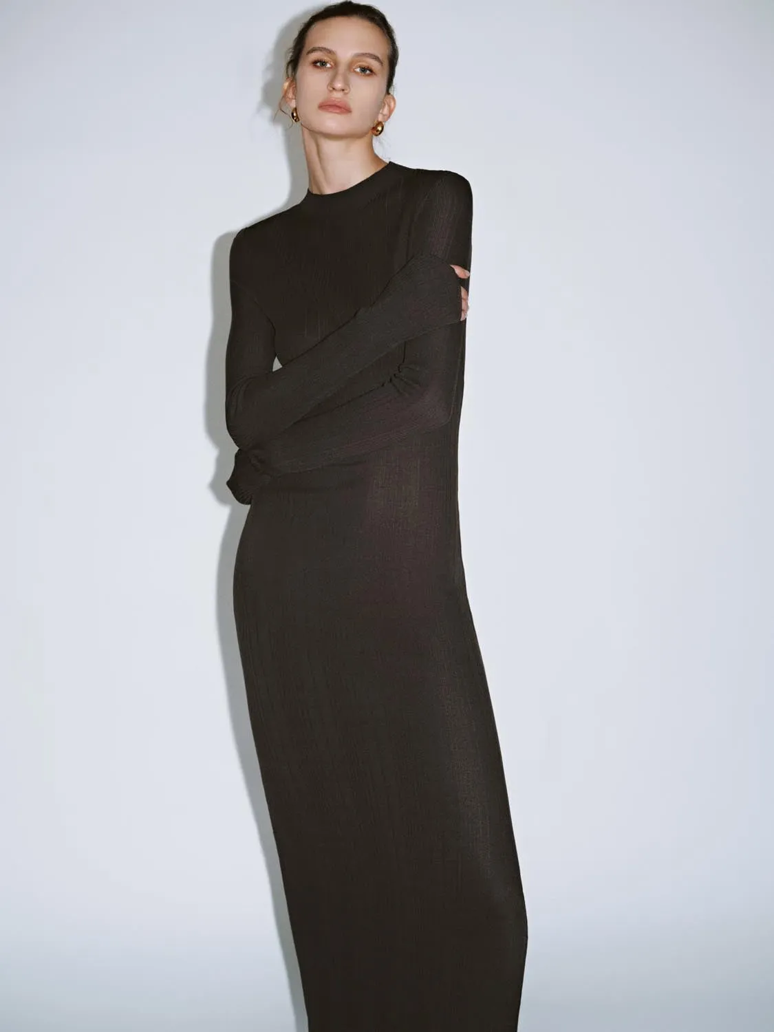 Knitted Maxi Dresses sold by Urban Revivo product image thumbnail 4