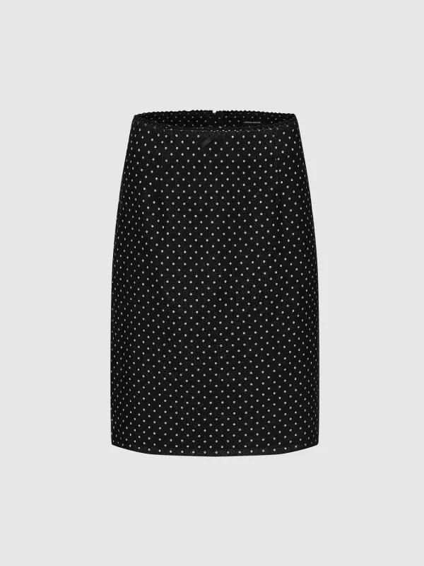 Denim Midi Skirts sold by Urban Revivo