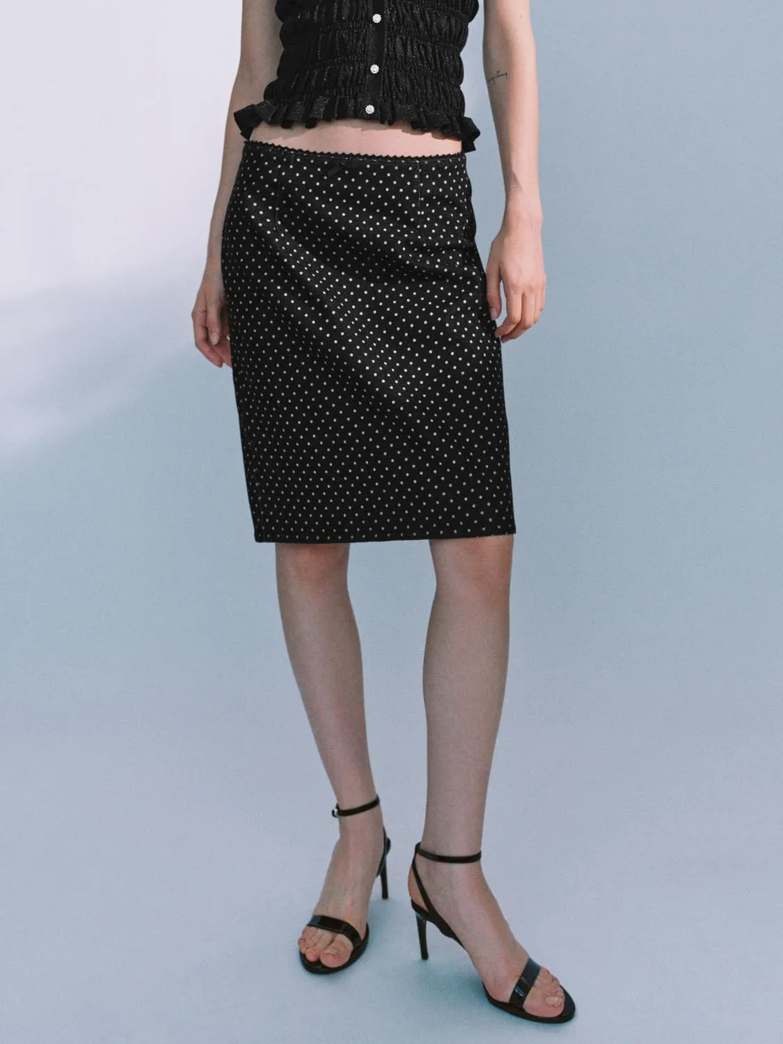 Denim Midi Skirts sold by Urban Revivo product image thumbnail 2