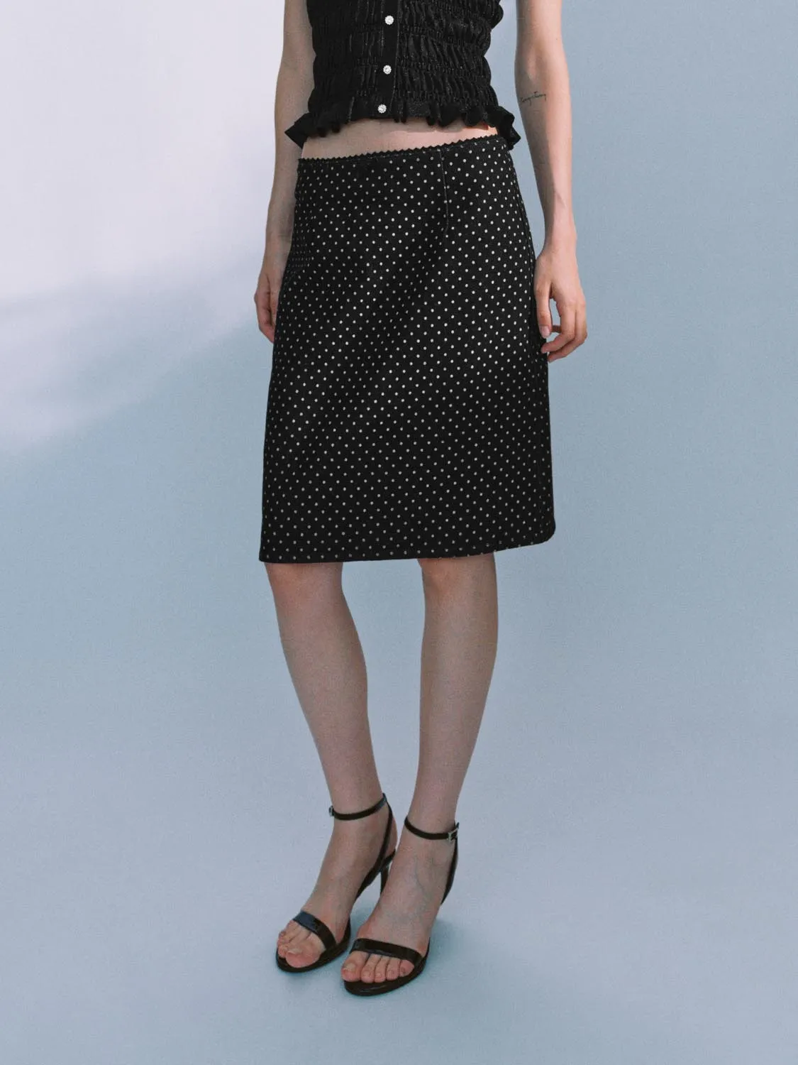 Denim Midi Skirts sold by Urban Revivo product image thumbnail 3