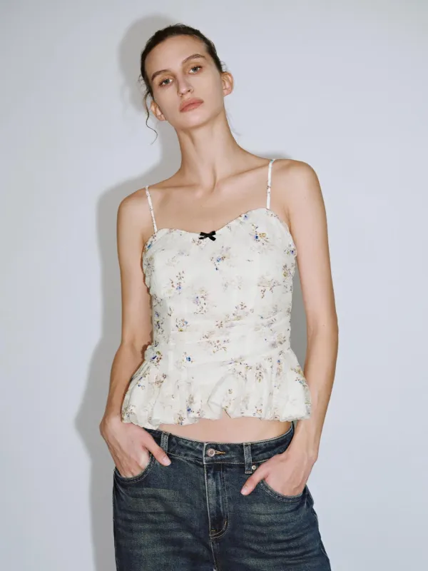 Floral Cami Tops sold by Urban Revivo