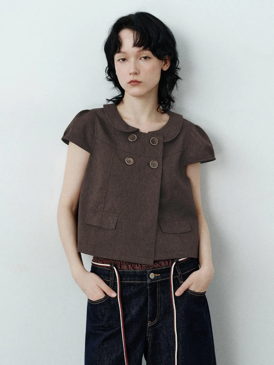 Peter Pan Collar Jackets sold by Urban Revivo