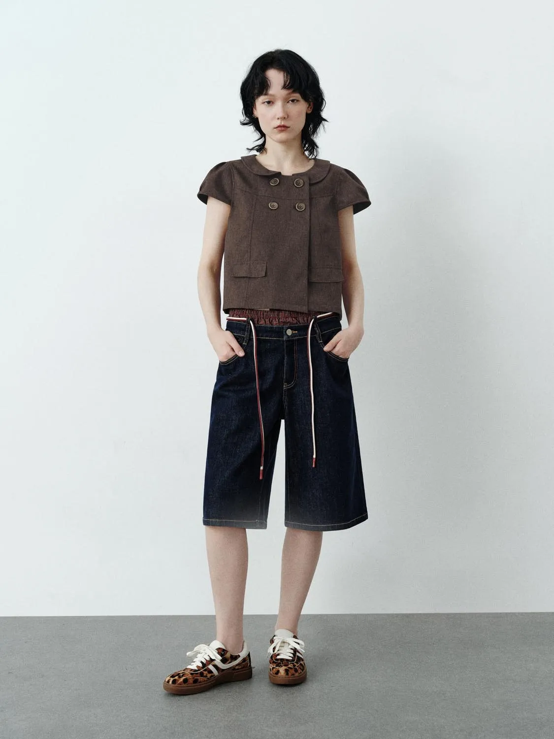 Peter Pan Collar Jackets sold by Urban Revivo product image thumbnail 4