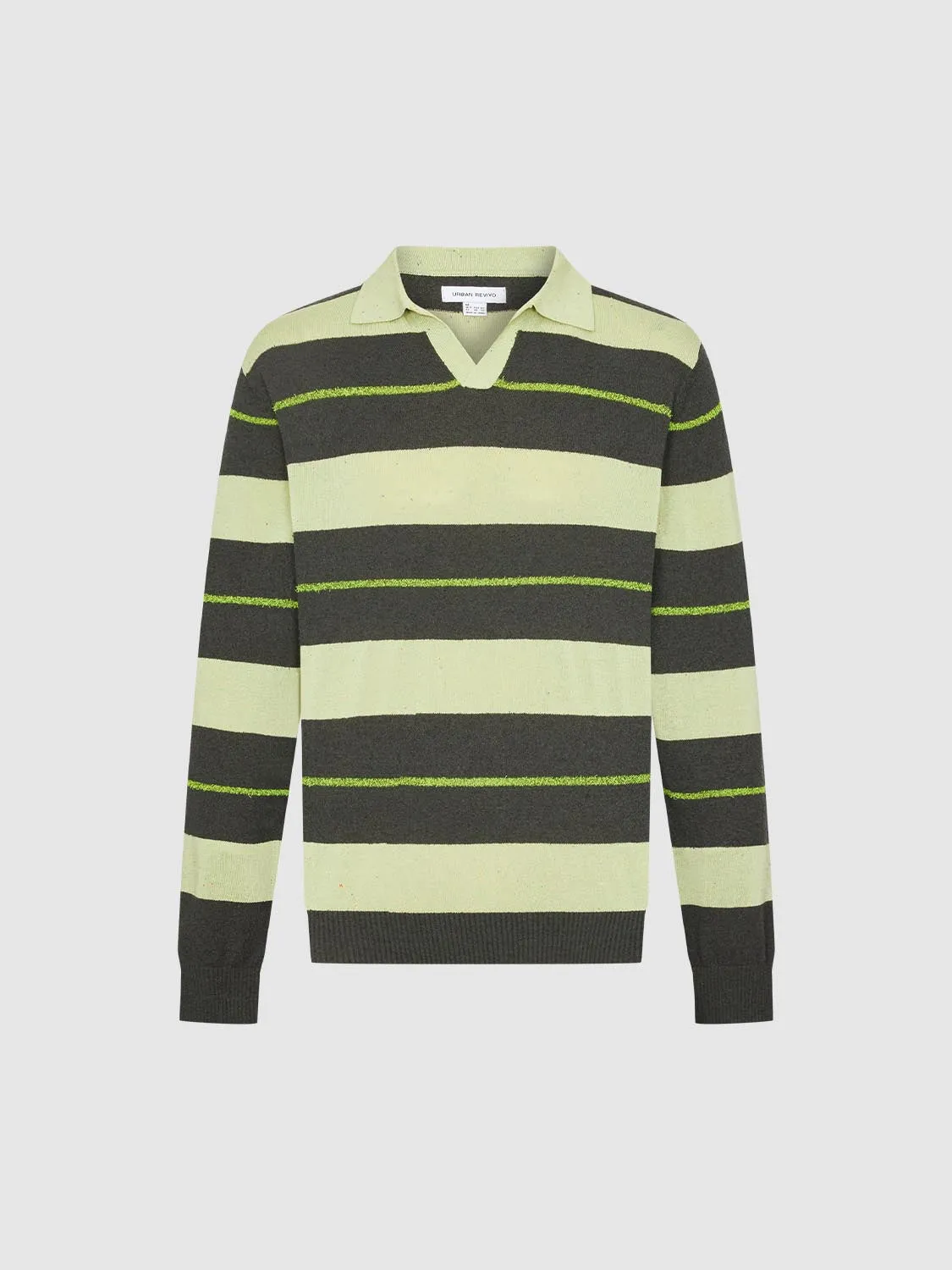 Striped Knitted T-Shirts sold by Urban Revivo product image thumbnail 4