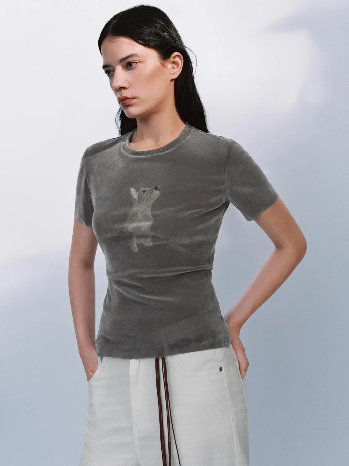Short Sleeve T-Shirts sold by Urban Revivo product image thumbnail 2