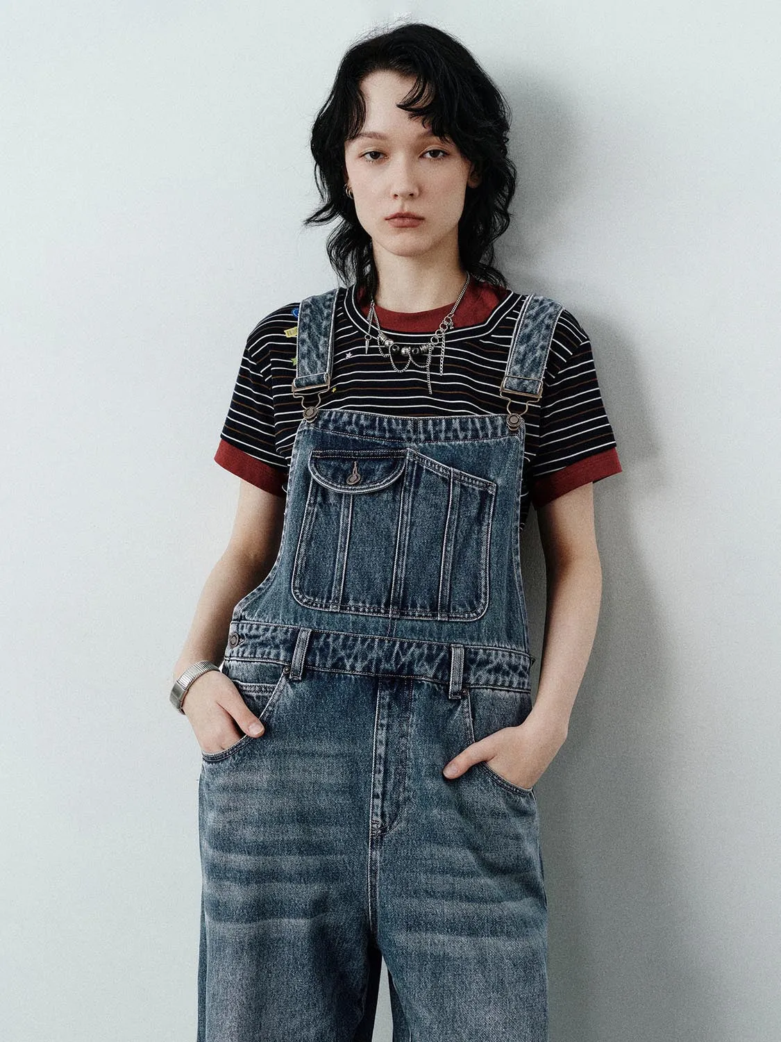 Vogue Denim Overalls sold by Urban Revivo product image thumbnail 4