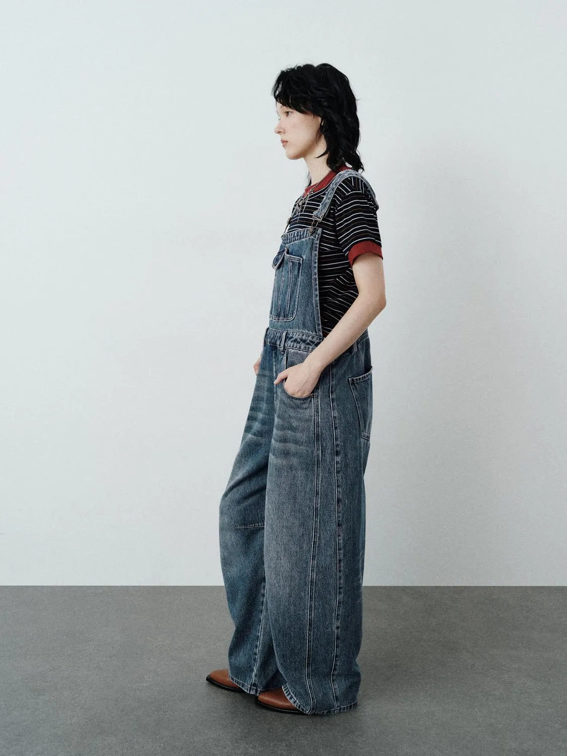 Vogue Denim Overalls sold by Urban Revivo product image thumbnail 5