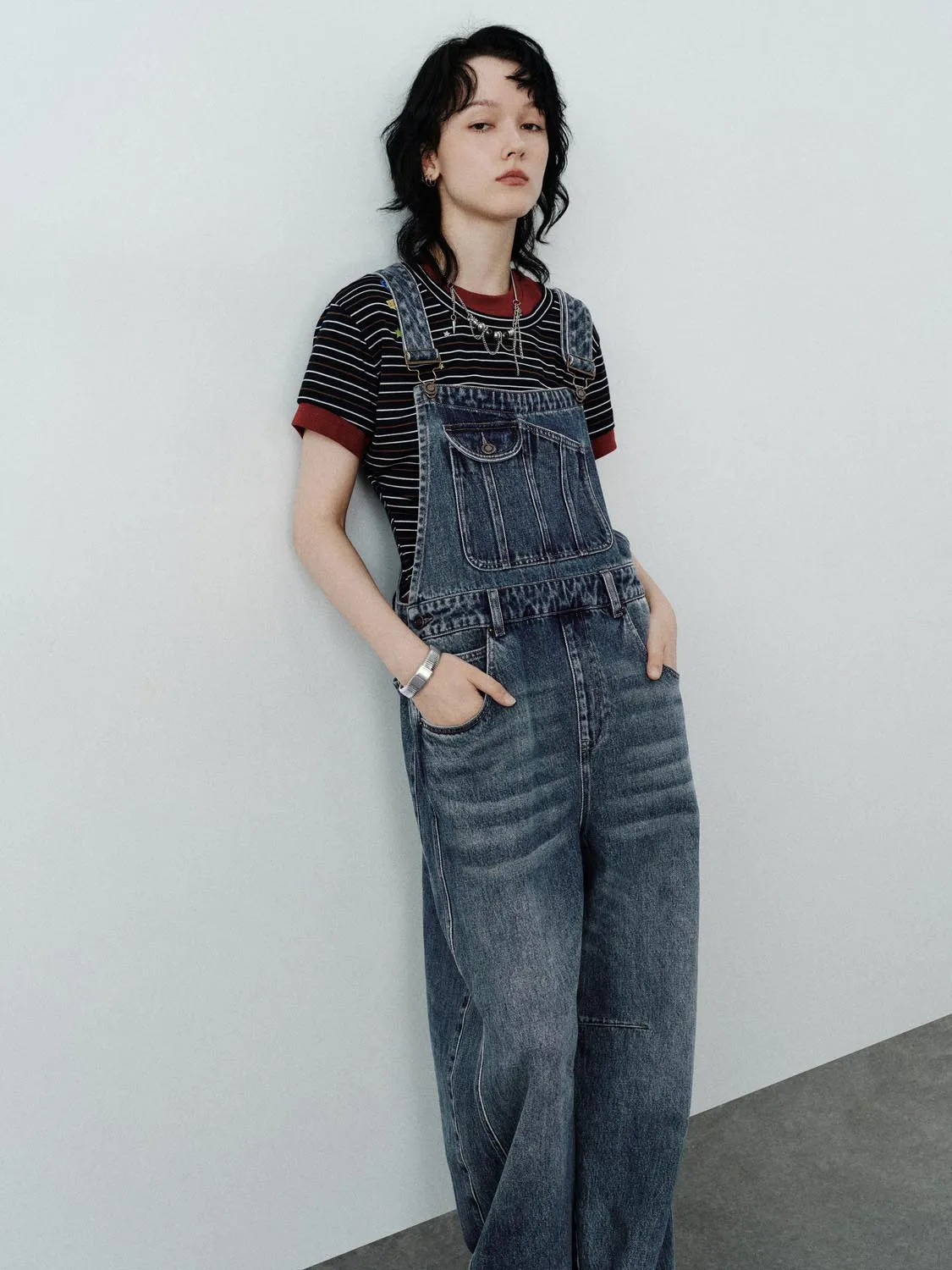 Vogue Denim Overalls sold by Urban Revivo product image thumbnail 2