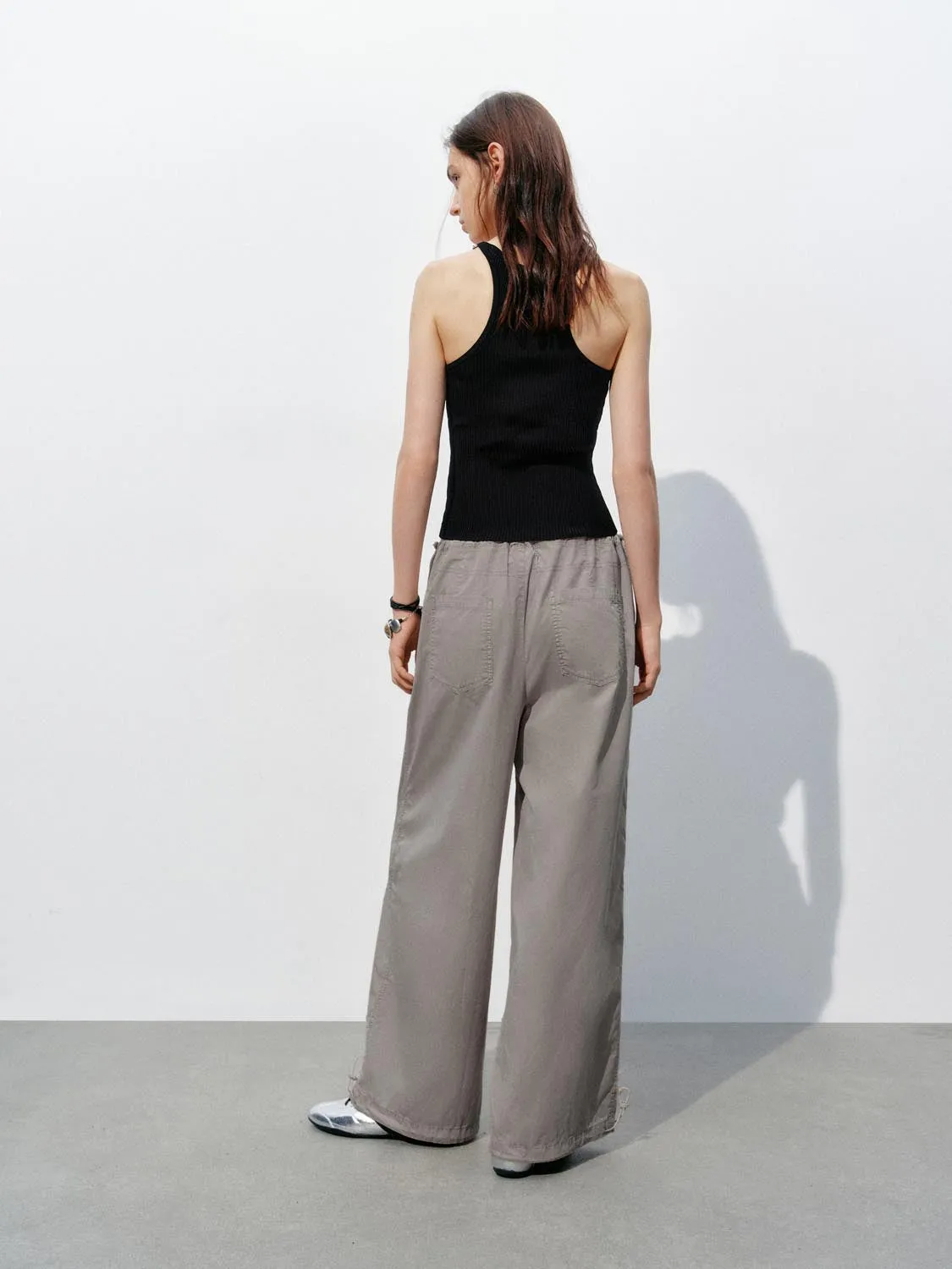 Wide-Leg Pants sold by Urban Revivo product image thumbnail 4
