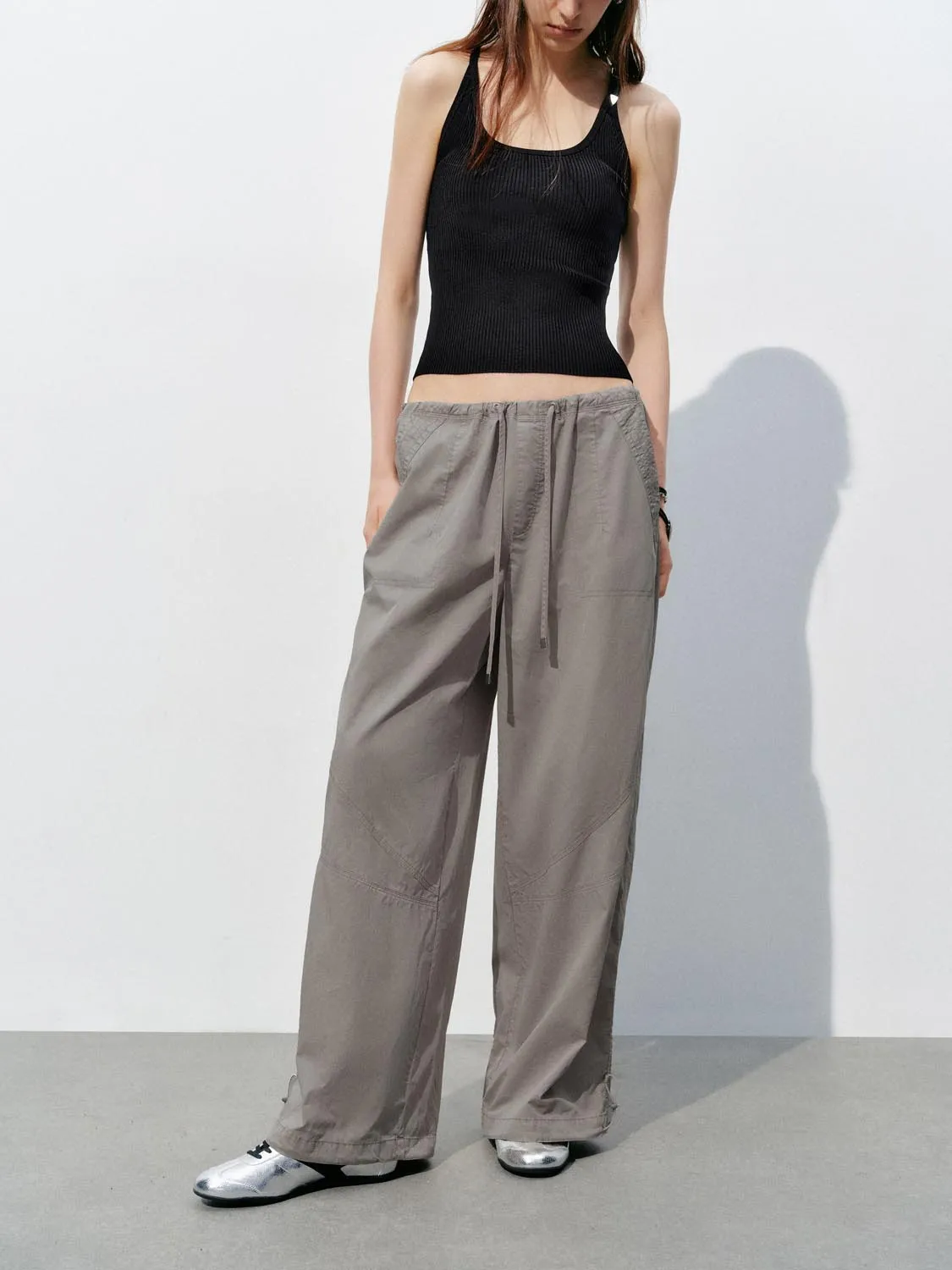 Wide-Leg Pants sold by Urban Revivo product image thumbnail 2