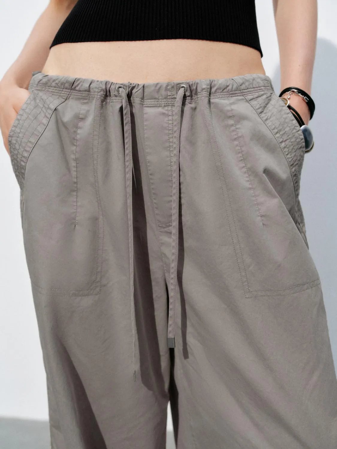 Wide-Leg Pants sold by Urban Revivo product image thumbnail 5