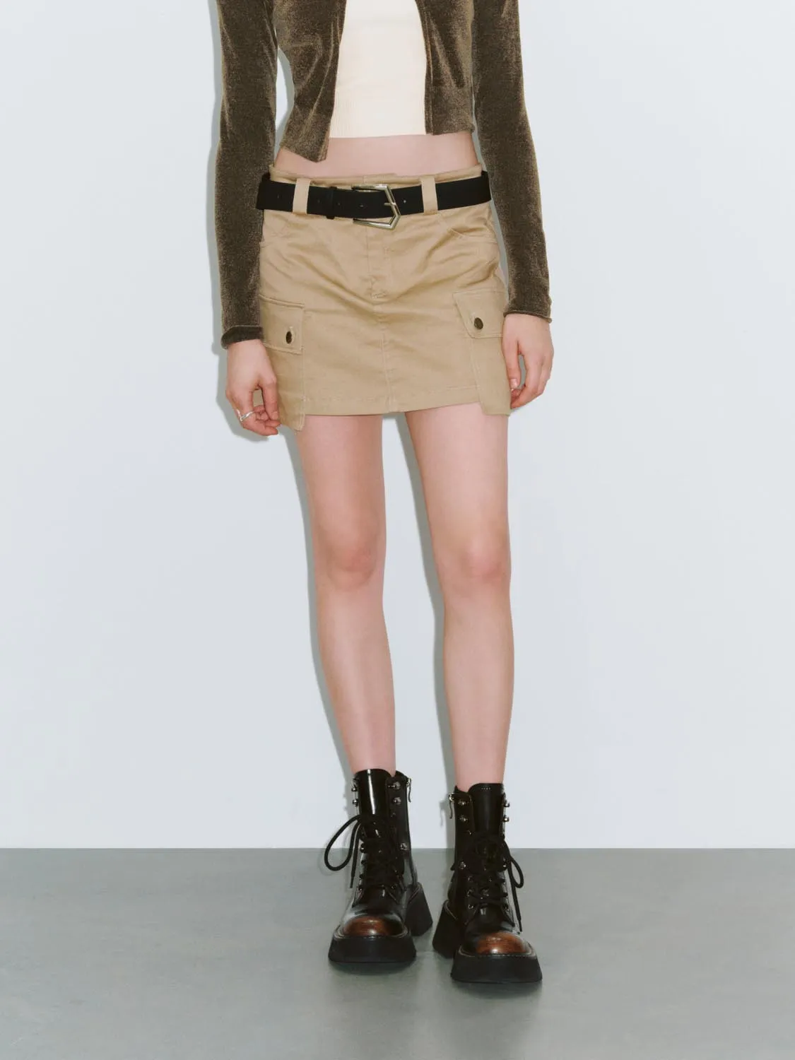 A-Line Mini Skirts sold by Urban Revivo product image thumbnail 2