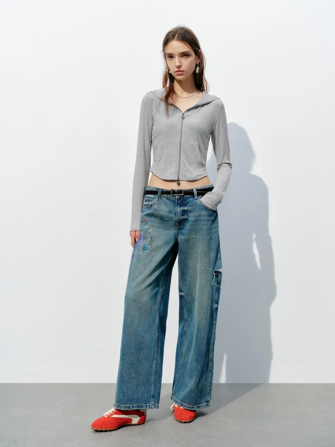 Zip Up Front Jackets sold by Urban Revivo product image thumbnail 4