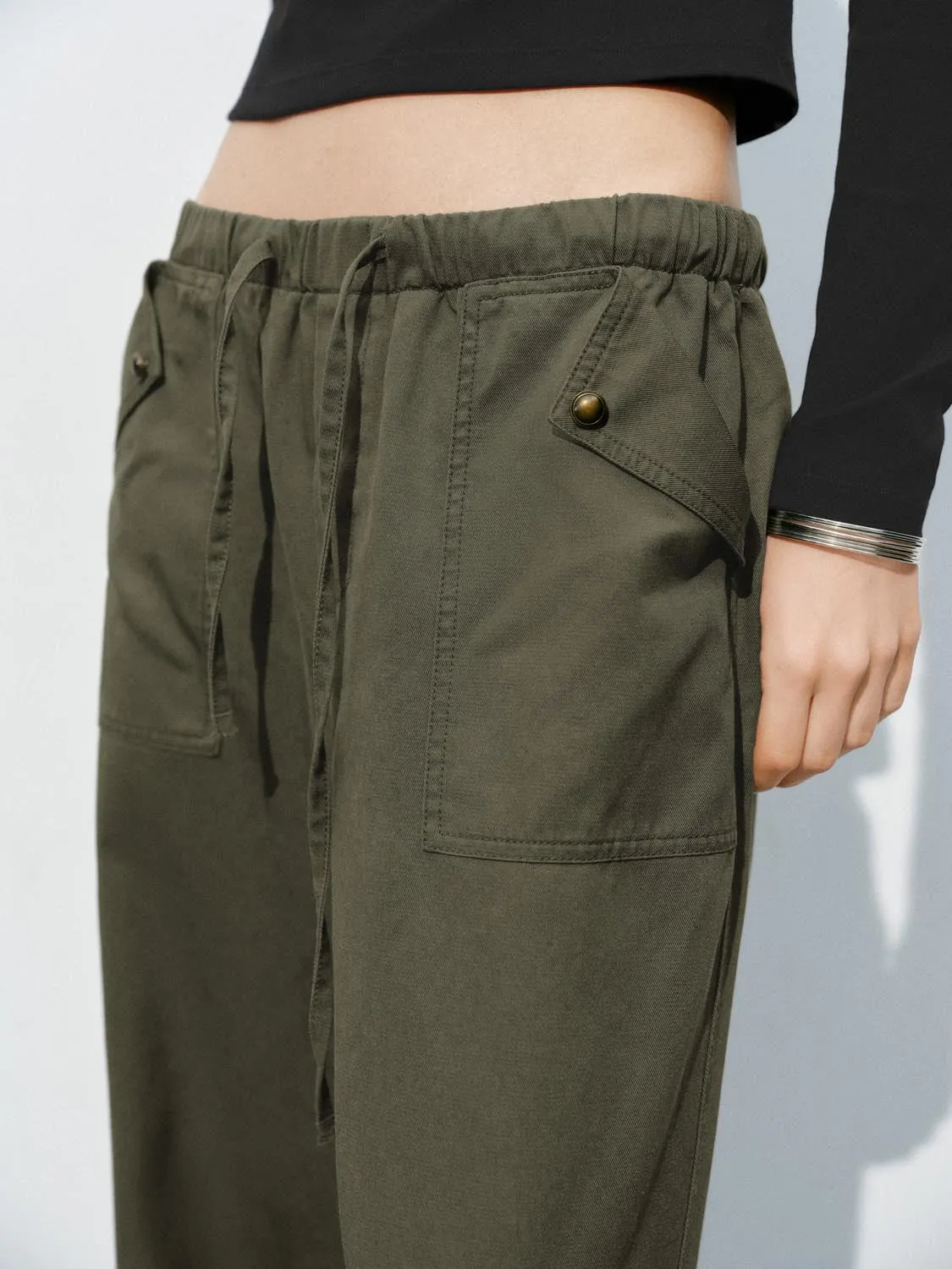 Wide-Leg Pants sold by Urban Revivo product image thumbnail 5