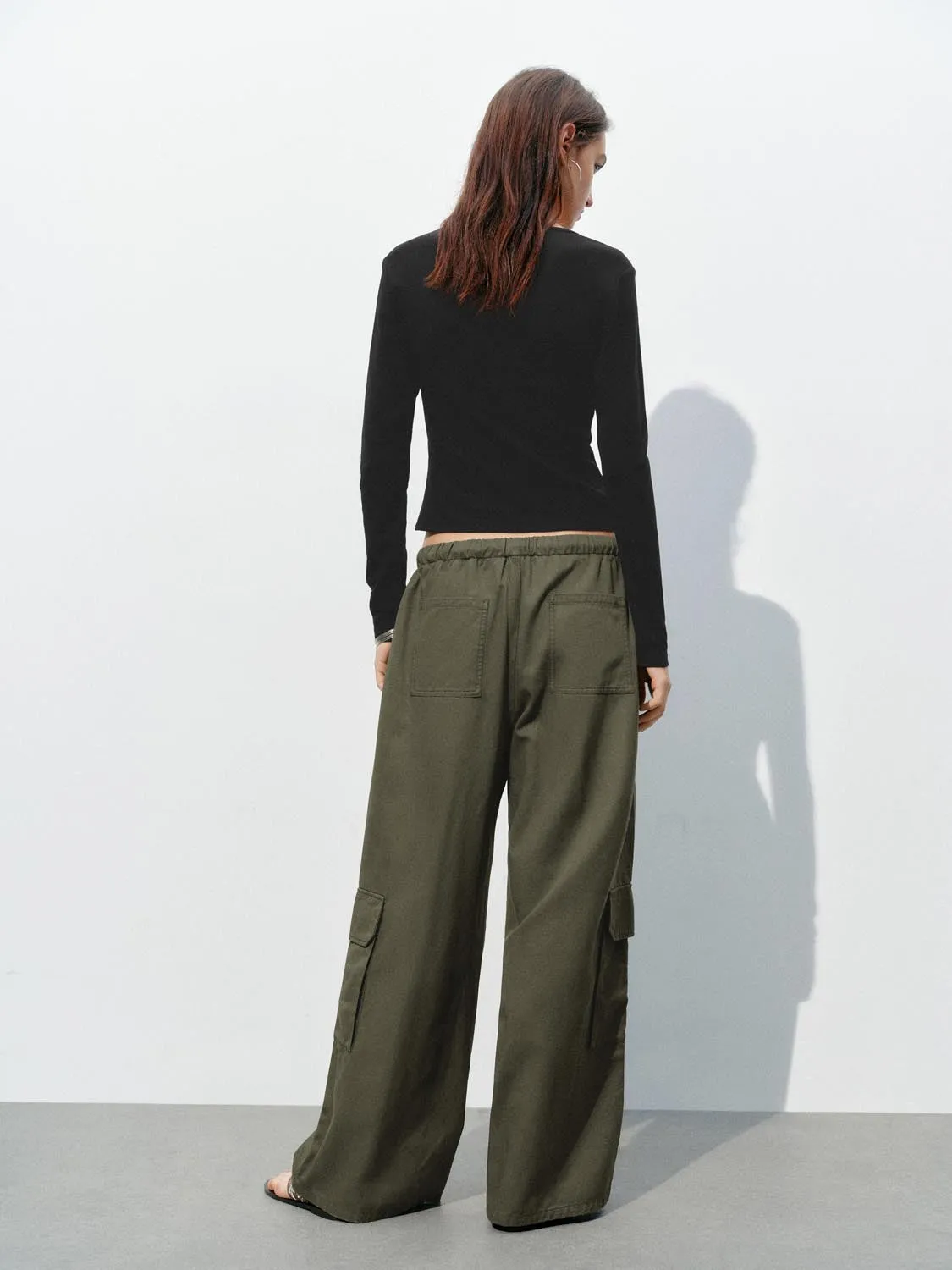 Wide-Leg Pants sold by Urban Revivo product image thumbnail 4
