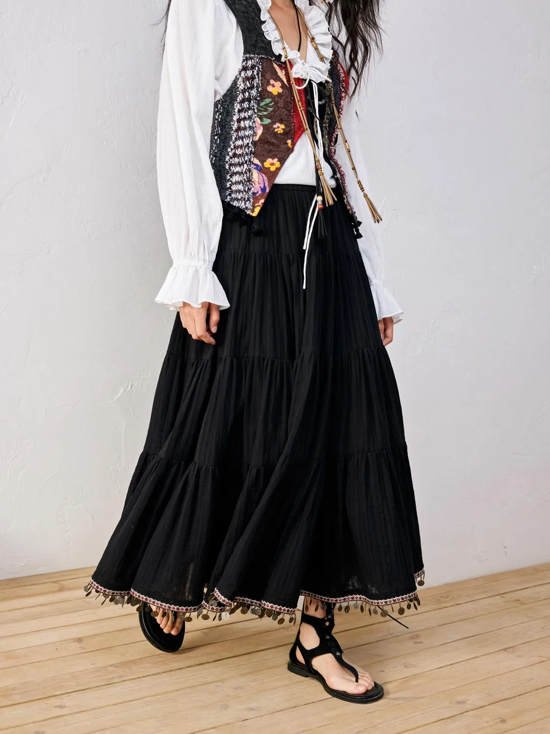A-Line Maxi Skirts sold by Urban Revivo product image thumbnail 3