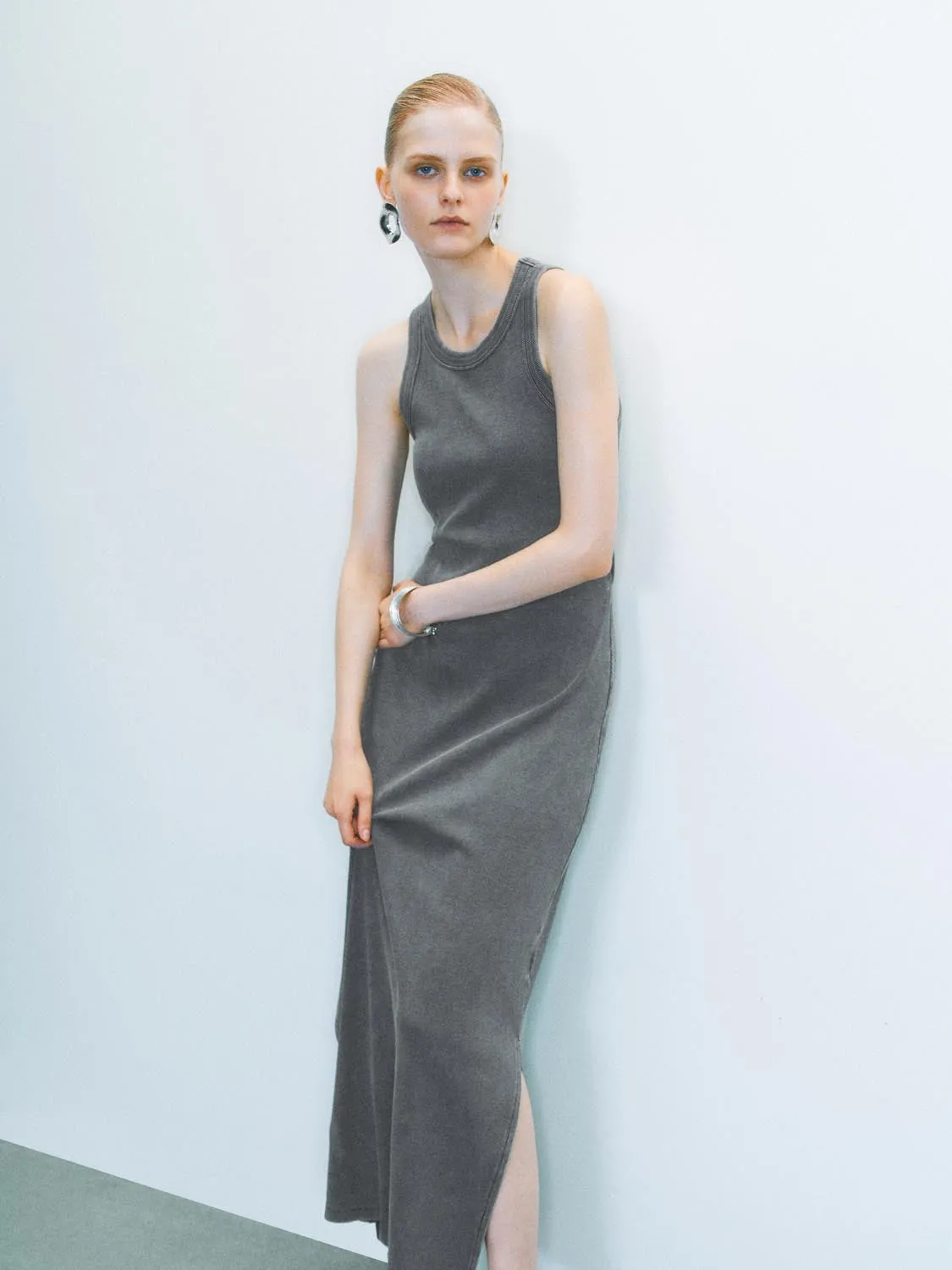 Straight Maxi Dresses sold by Urban Revivo product image thumbnail 2