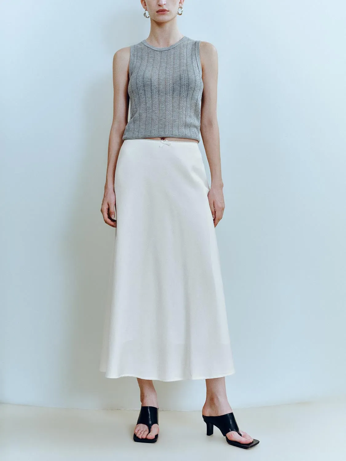 Denim Maxi Skirts sold by Urban Revivo product image thumbnail 2