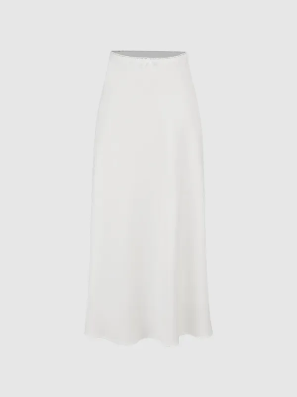 Denim Maxi Skirts sold by Urban Revivo