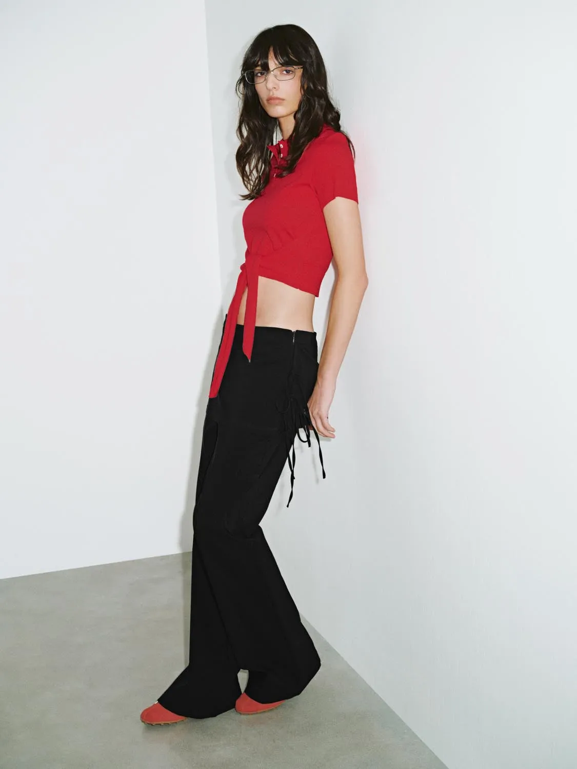 Knitted Short Sleeve T-Shirts sold by Urban Revivo product image thumbnail 5