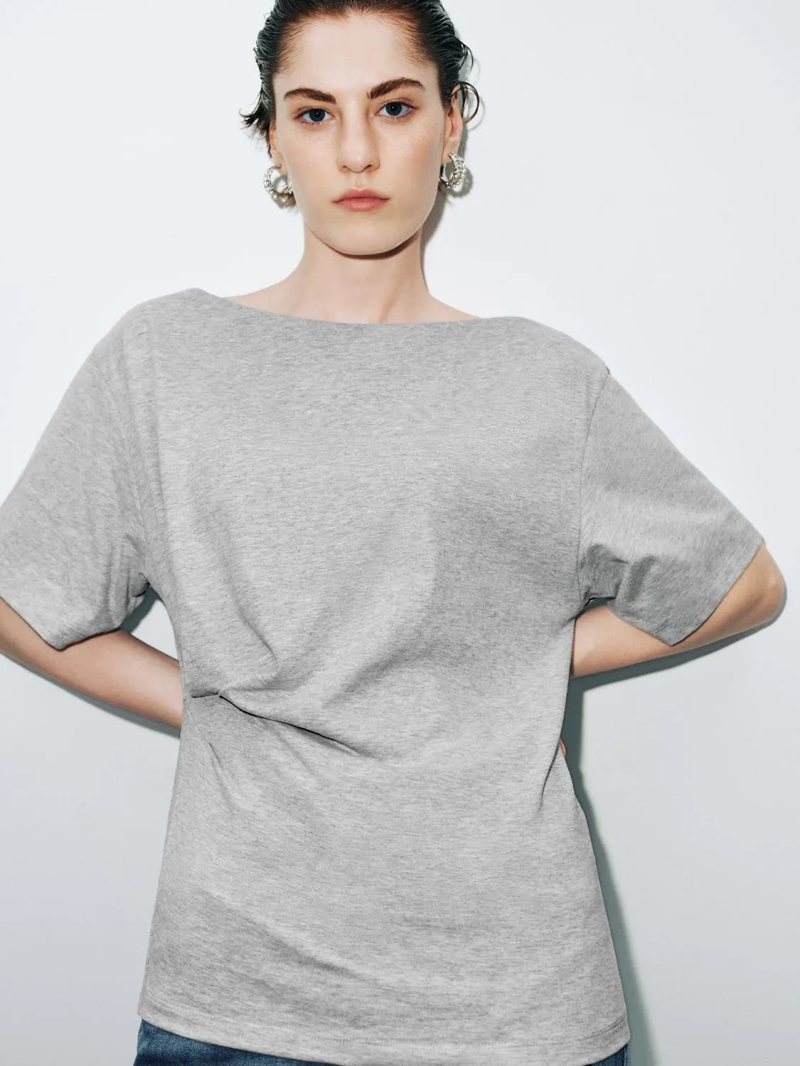 Short Sleeve T-Shirts sold by Urban Revivo product image thumbnail 2