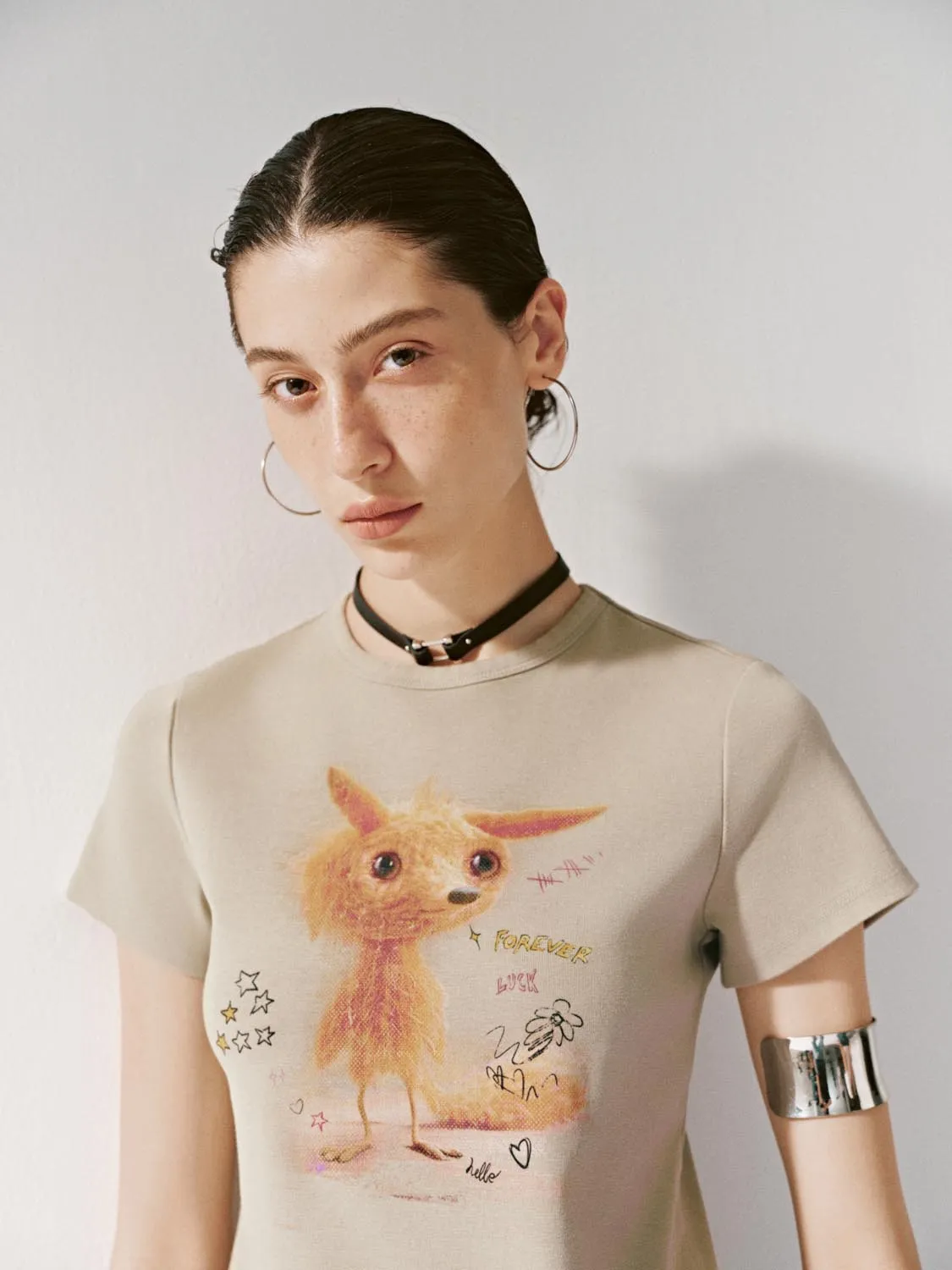 Short Sleeve T-Shirts sold by Urban Revivo product image thumbnail 3