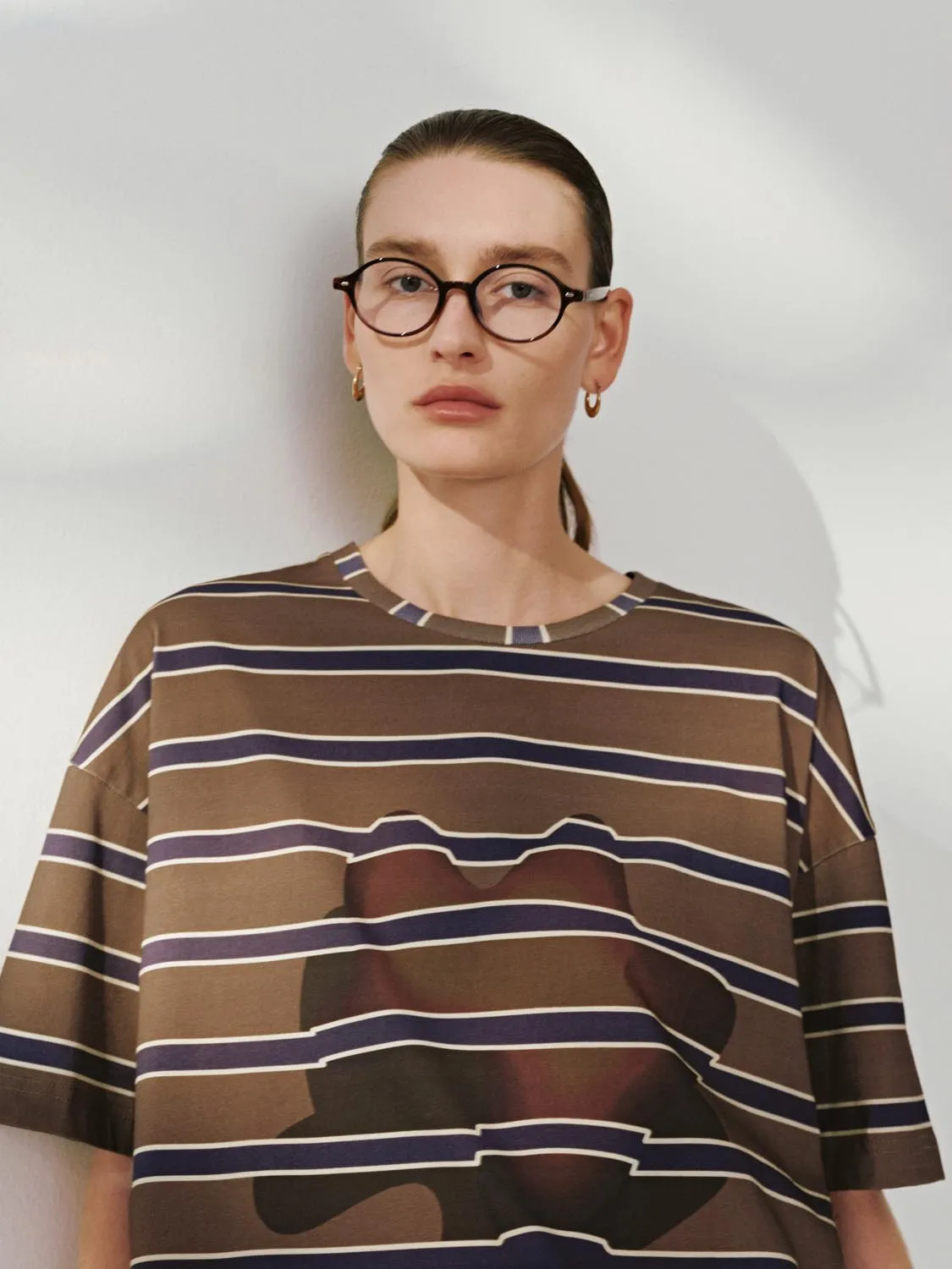 Striped Short Sleeve T-Shirts sold by Urban Revivo product image thumbnail 3