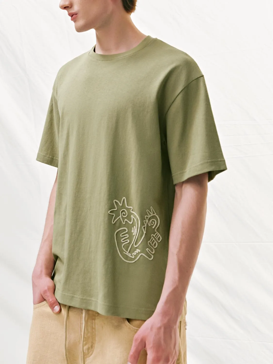 Short Sleeve T-Shirts sold by Urban Revivo product image thumbnail 2