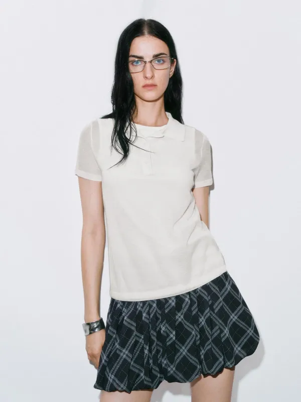 Short Sleeve Knitted T-Shirts sold by Urban Revivo