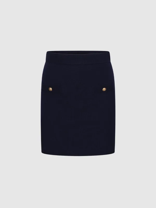 Knitted Mini Skirts sold by Urban Revivo