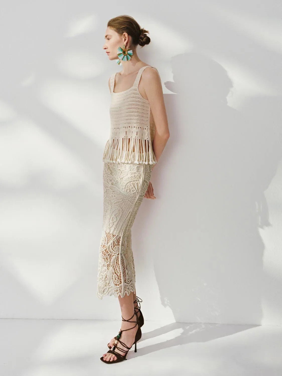 Knitted Crochet Cami Tops sold by Urban Revivo product image thumbnail 5