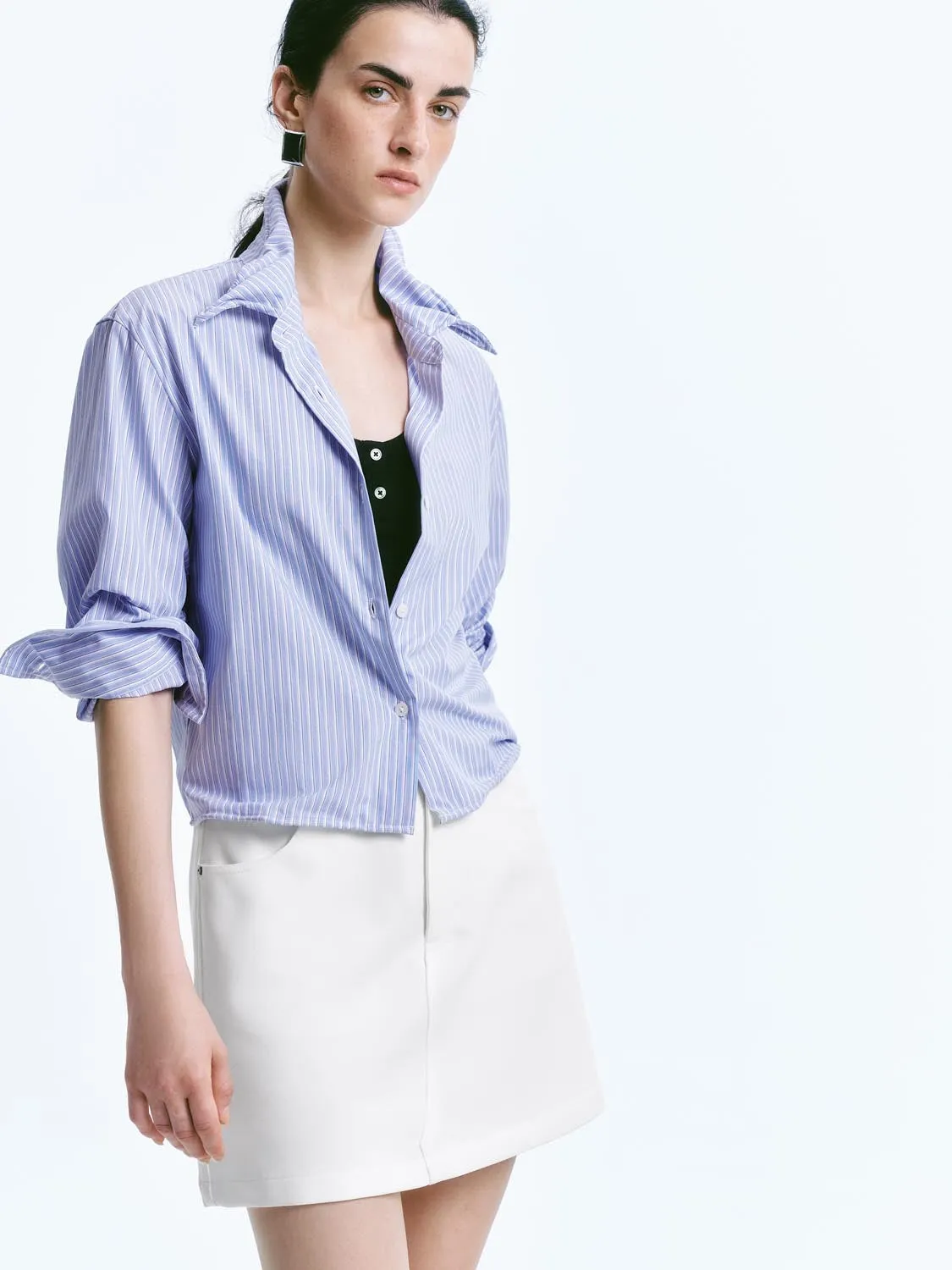 Striped Long Sleeve Shirts sold by Urban Revivo product image thumbnail 2