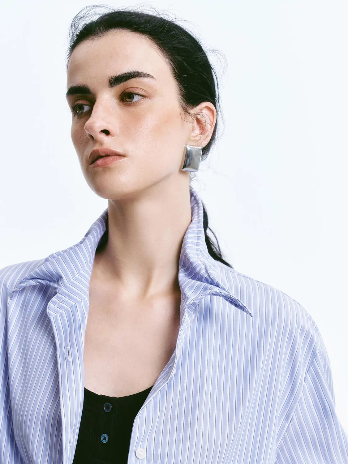 Striped Long Sleeve Shirts sold by Urban Revivo product image thumbnail 3