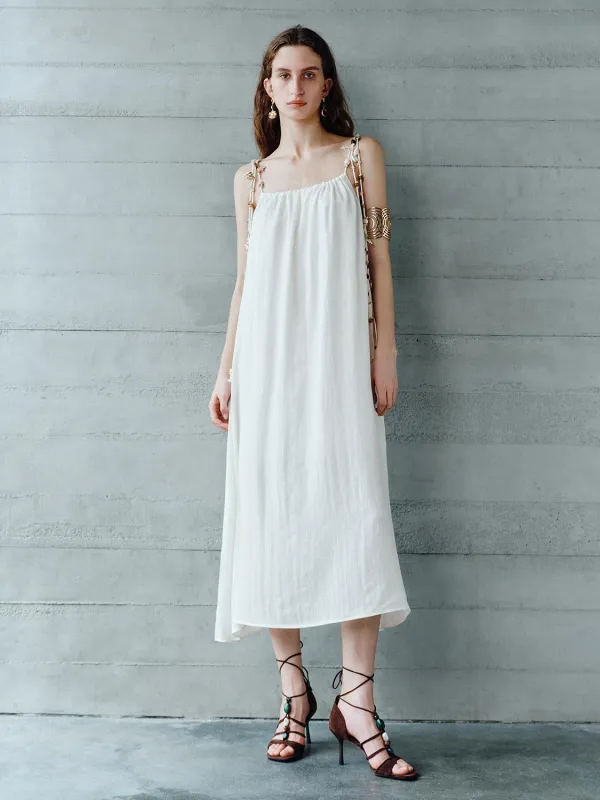 Beaded Decor A-Line Maxi Dresses sold by Urban Revivo