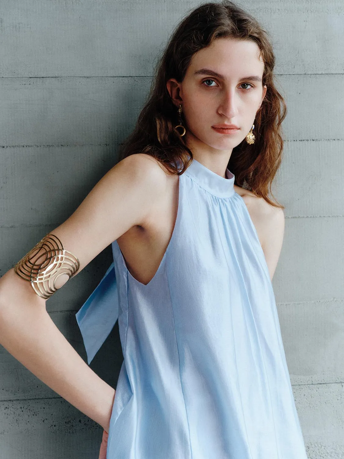 Sleeveless A-Line Maxi Dresses sold by Urban Revivo product image thumbnail 3