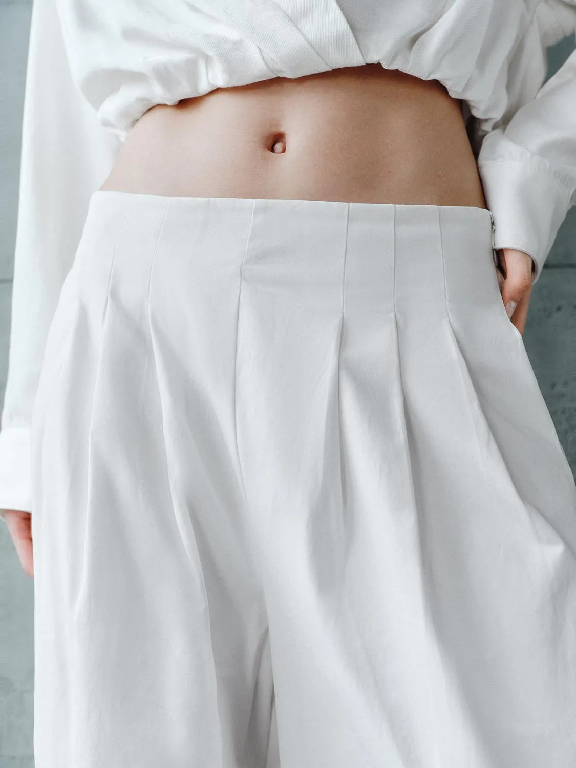 Wide-Leg Pants sold by Urban Revivo product image thumbnail 5