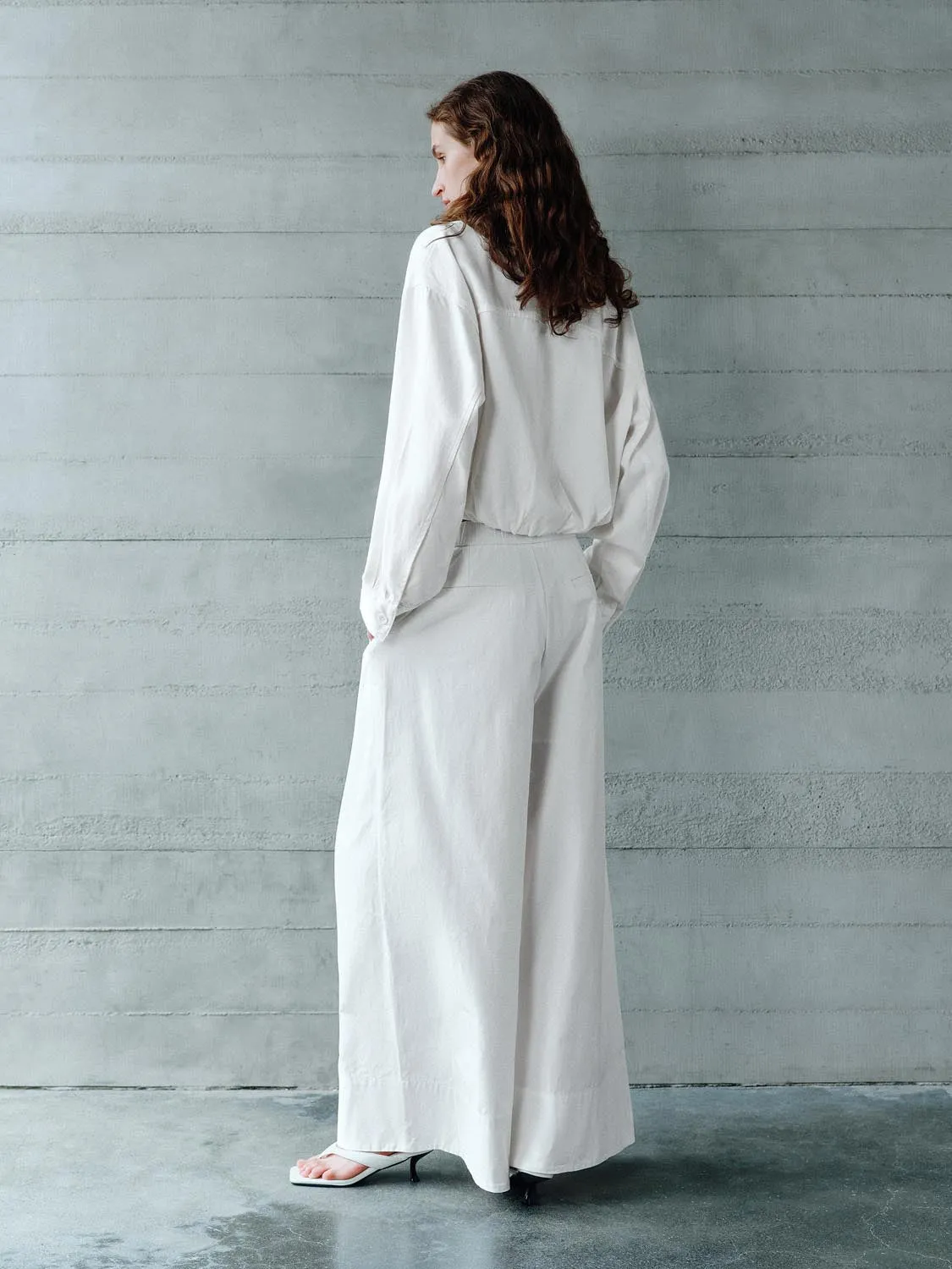 Wide-Leg Pants sold by Urban Revivo product image thumbnail 4