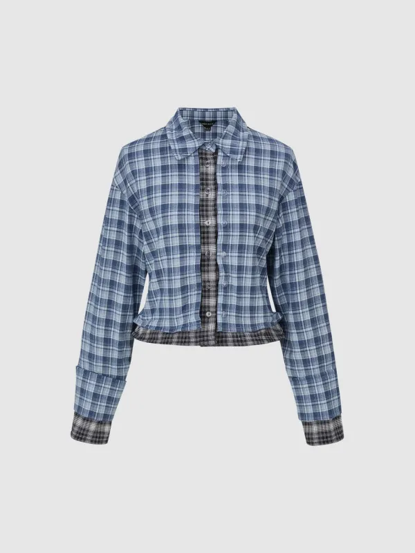 Plaid Long Sleeve Shirts sold by Urban Revivo